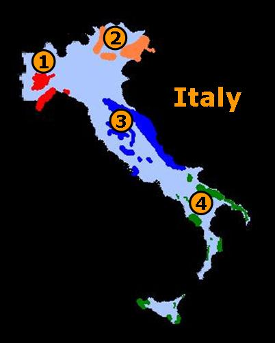 Italy Wine Region